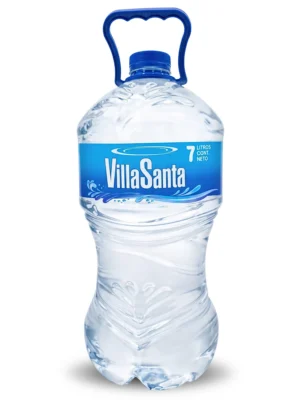 Agua VillaSanta de 7 Litros - Pack de 2