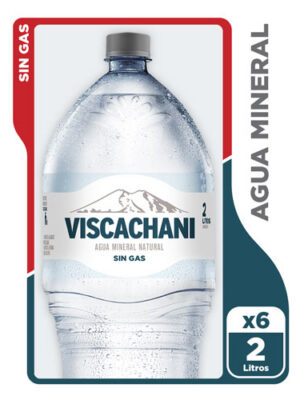Agua Mineral Viscachani de 2 litros - Pack de 6