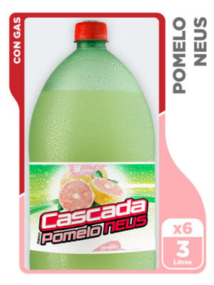 Gaseosa Cascada Pomelo Neus 3 Lts. - 6 Pack