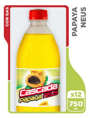 Gaseosa Cascada Papaya Neus 750 ml. – 12 Pack