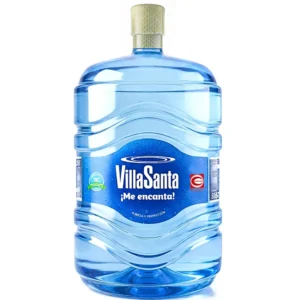 Botellón nuevo 20 litros+ Agua Natural VillaSanta