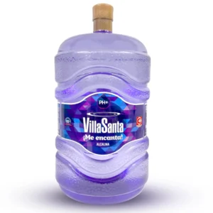 Botellón nuevo 20 Litros + Agua Alcalina VillaSanta