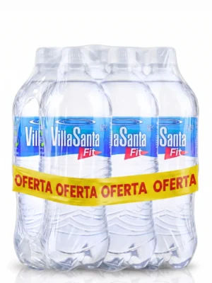 Agua VillaSanta Fit 1 Litro Tapa rosca